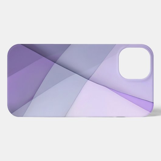 Stylish Purple Phone Case for Samsung and Iphone iPhoneケース (裏面横)