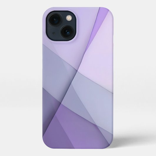 Stylish Purple Phone Case for Samsung and Iphone iPhoneケース (裏面)