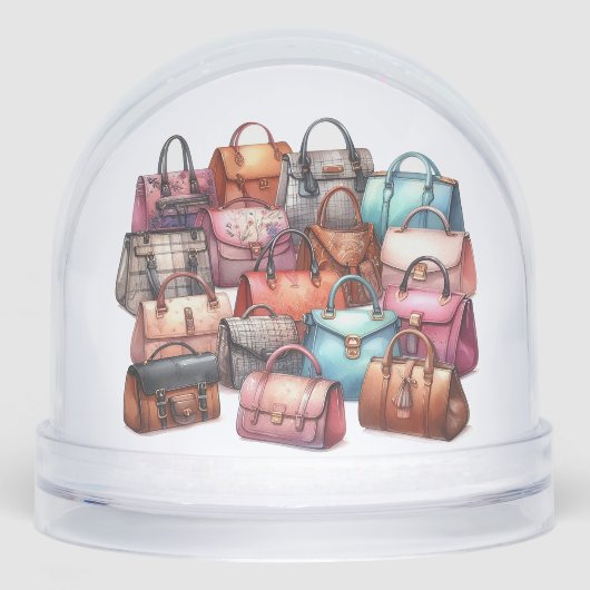 Stylish Purses Snow Globe Chic   (正面)