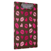 Stylish Red Heart Love Gift for Valentine’s Day クリップボード (右)