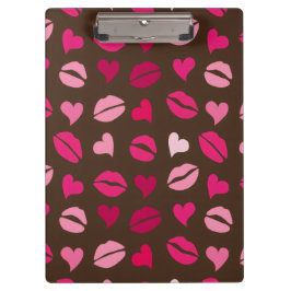 Stylish Red Heart Love Gift for Valentine’s Day クリップボード