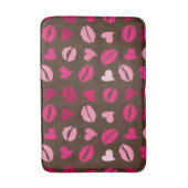 Stylish Red Heart Love Gift for Valentine’s Day バスマット (正面縦)