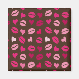 Stylish Red Heart Love Gift for Valentine’s Day マグネット