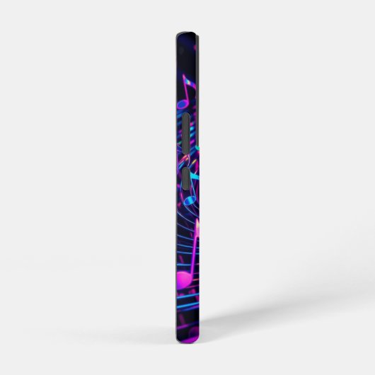 Stylish Retro  Musical Notes Samsung Galaxyケース (右側面)