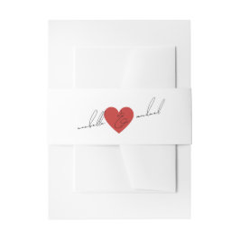 Stylish Script Casino Nevada Vegas Wedding 招待状ベリーバンド