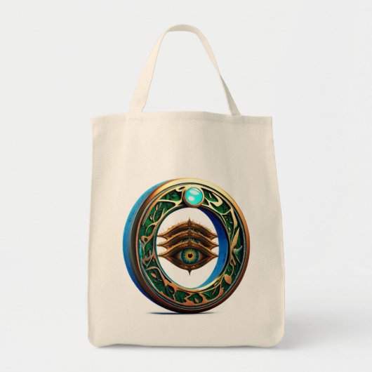 Stylish Shopping Bag for Groceries and Travel トートバッグ (正面)