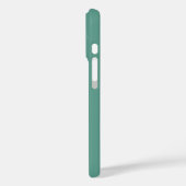 Stylish Simple Teal Business Company Logo Apple Case-Mate iPhoneケース (裏面 / 左)