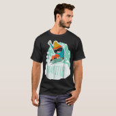 Stylish Snowboarding Tear It Up Gift Tee Tシャツ (正面フル)