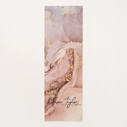 Stylish Soft Beige  ヨガマット (裏面)