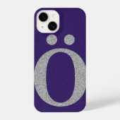  Stylish, sparkly purple phone case. iPhoneケース (裏面)