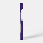  Stylish, sparkly purple phone case. iPhoneケース (左側面)