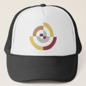 Stylish Spiral Design キャップ (正面)