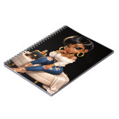 stylish spiral notebook ノートブック (左側)