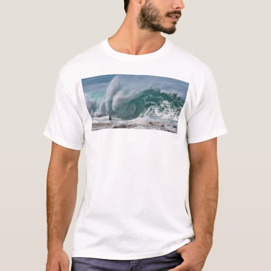 Stylish T-shirts with insane Hawaiian photos Tシャツ (正面)
