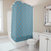 Stylish Tartan Shower Curtain Great Gift for Guys シャワーカーテン (インサイチュ)