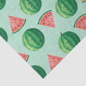 Stylish Trendy Watercolor Watermelon  薄葉紙 (詳細)