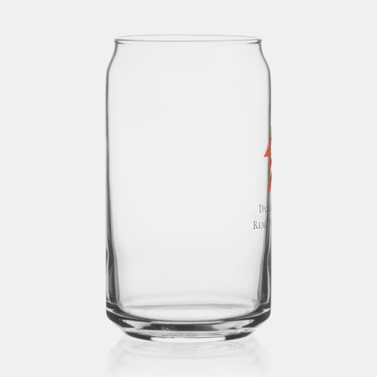 Stylish Unique  Real Estate Agent ガラス缶 (右)