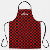 Stylish Unisex Kitchen Apron with Unique Pattern エプロン (正面)
