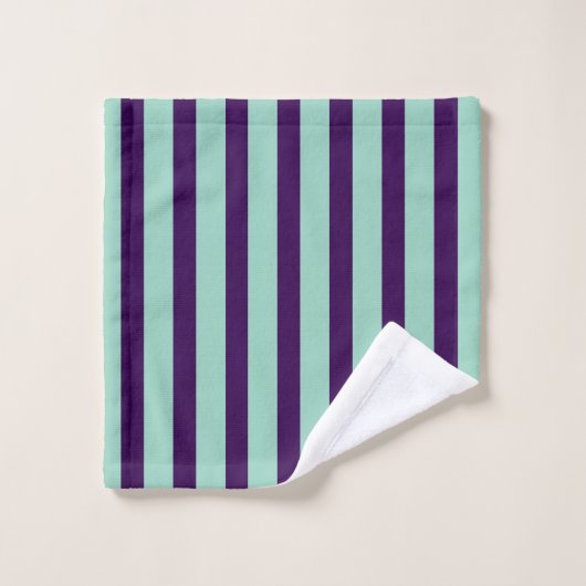 Stylish Wash Cloth with Modern Stripe Pattern ウォッシュタオル (ウォッシュタオル)