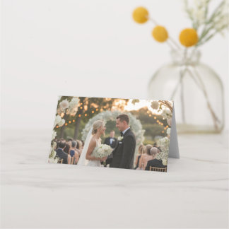 stylish wedding invitation and wedding celebration プレイスカード