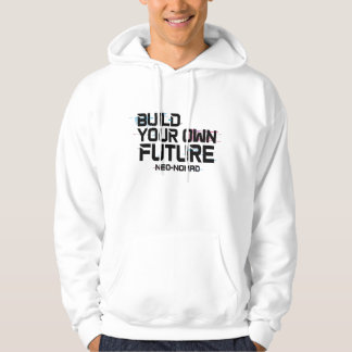 Stylish White Hoodie with Unique Graphic Print パーカ