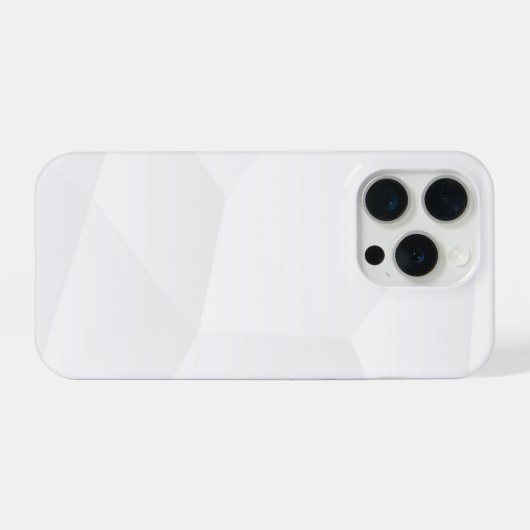 stylish White Pattern iPhoneケース (裏面横)
