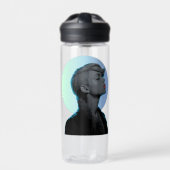 Stylish Woman in Monochromatic Portrait ウォーターボトル (正面)