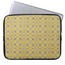 Stylish Yellow Geometric Design  ラップトップスリーブ