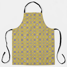Stylish Yellow Geometric Design Apron エプロン