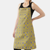Stylish Yellow Geometric Design Apron エプロン (インサイチュ)