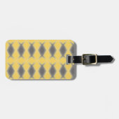 Stylish Yellow Luggage Tag ラゲッジタグ (正面横)