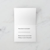 Stylistクライアントホリデーカード シーズンカード (内部)