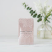 StylistパーソナライズされたウェディングプランナーBusiness Cart 名刺 (スタンド正面)