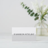 Stylistモダンプロフェッショナル名刺 名刺 (スタンド正面)