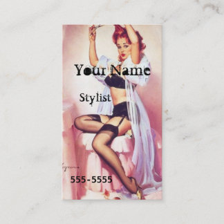 Stylist名刺 予約カード