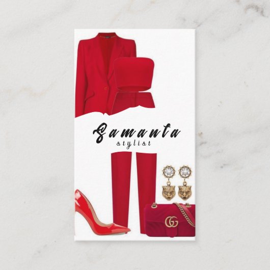 Stylist名刺 名刺 (正面)