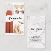 Stylist名刺 名刺 (正面/裏面)