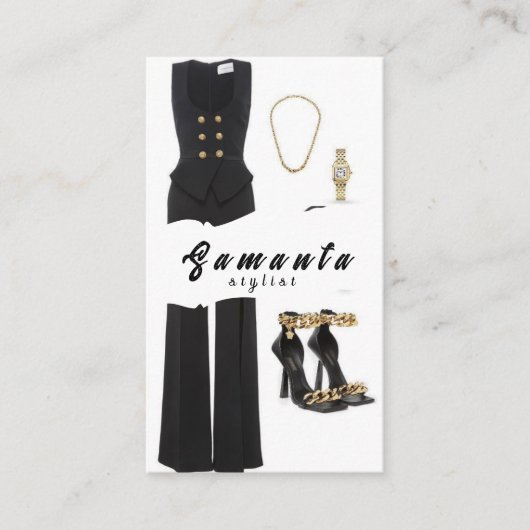 Stylist名刺 名刺 (正面)