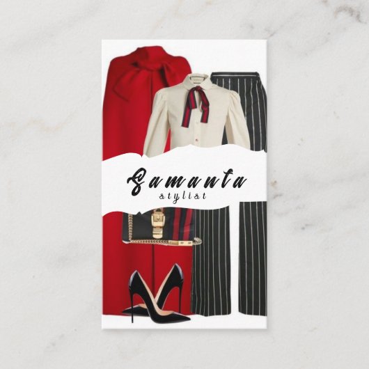 Stylist名刺 名刺 (正面)