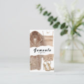 Stylist名刺 名刺 (スタンド正面)