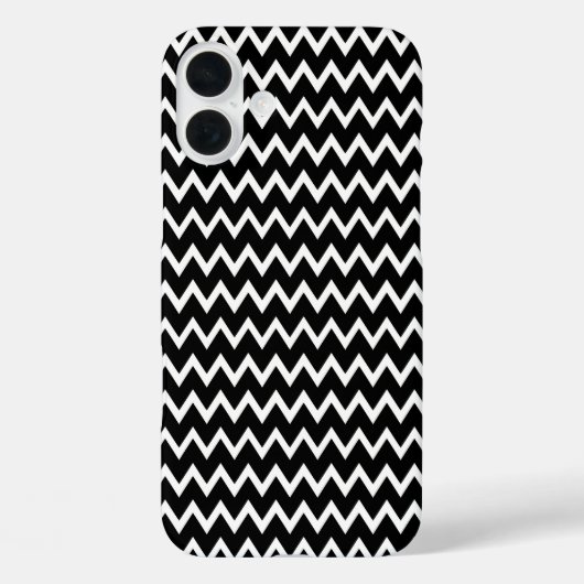 Stylist白黒シェブロン Case-Mate iPhoneケース (裏面)
