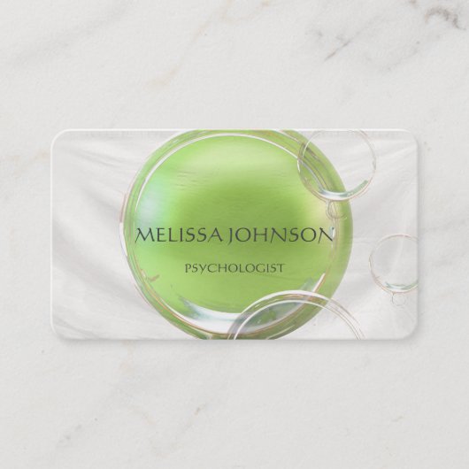 Stylist Couchパーソナライズされた Business Cart 名刺 (正面)