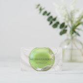 Stylist Couchパーソナライズされた Business Cart 名刺 (スタンド正面)