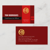 Stylist Template Office Manager Identity Global 名刺 (正面/裏面)