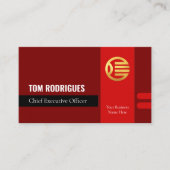 Stylist Template Office Manager Identity Global 名刺 (正面)