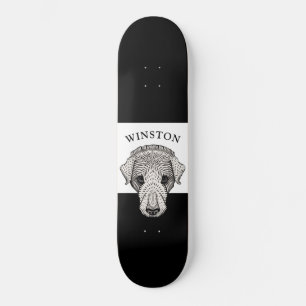 Stylize Labrador Retriever Personalized Skateboard スケートボード