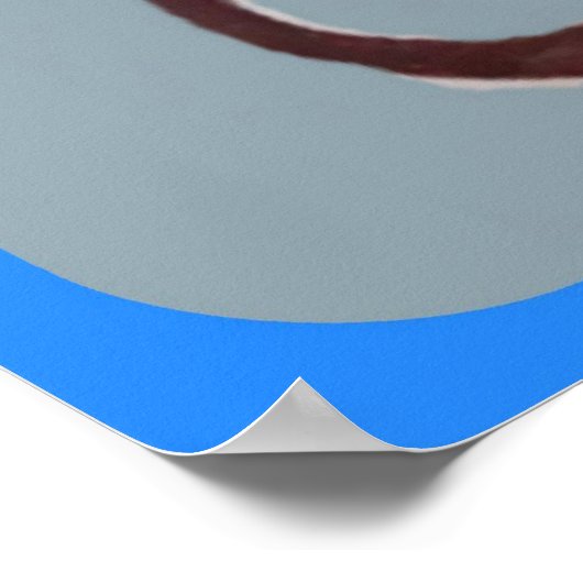 Stylized Car Poster ポスター (角)