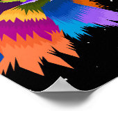 Stylized Eagle Pop ポスター (角)