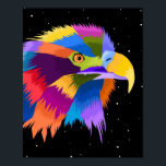Stylized Eagle Pop ポスター<br><div class="desc">Stylized Eagle Pop</div>