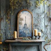 Stylized Eiffel Tower Paris Collage FE1 Decoupage 薄葉紙